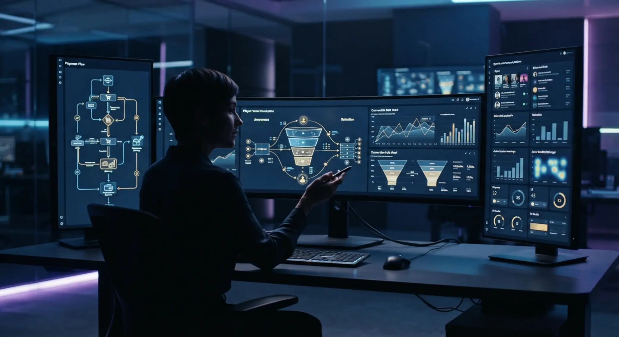Strategické řízení online casina pomocí dashboardu a funnel analýzy