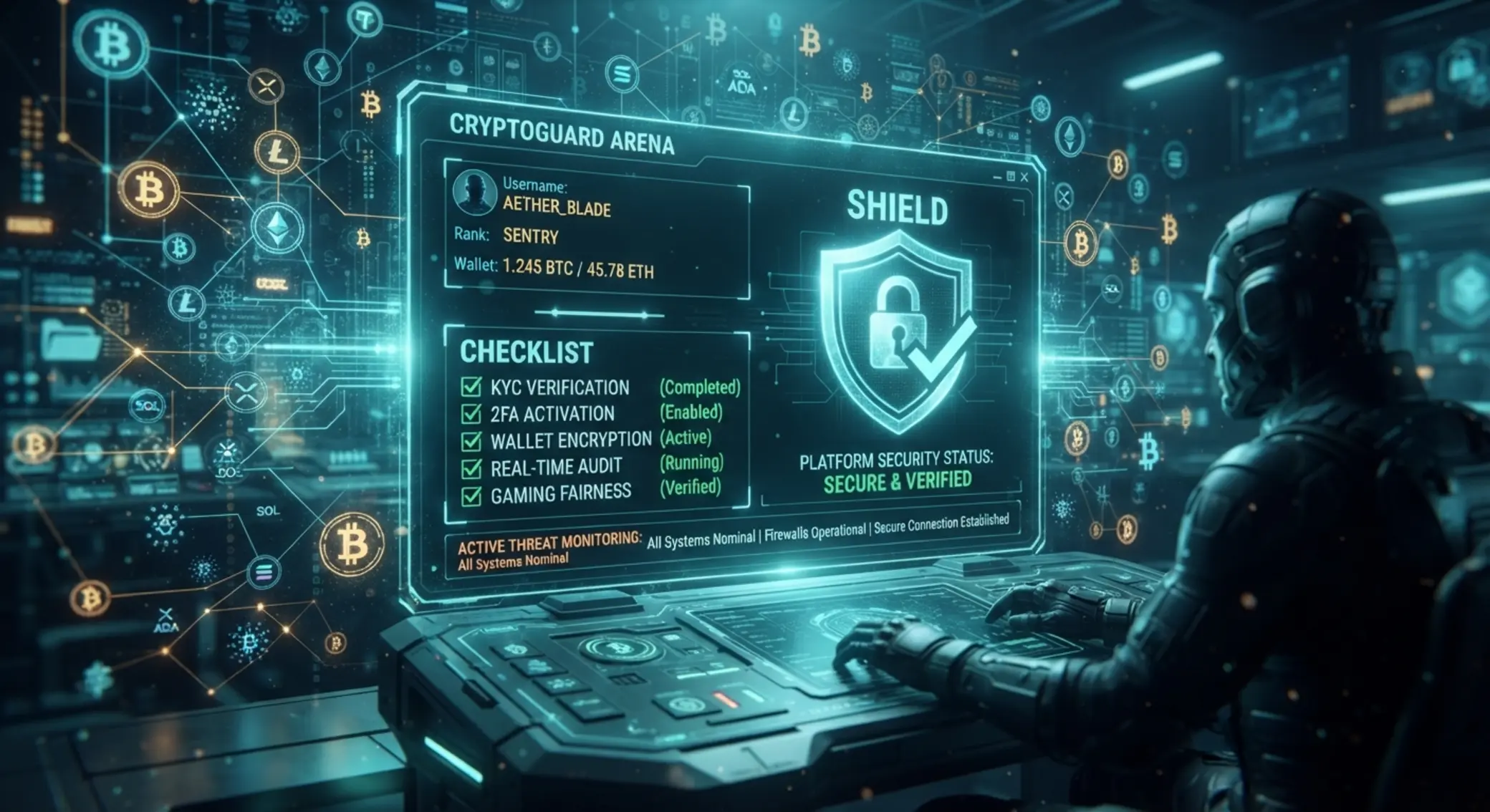 Motiv bezpečnosti při výběru crypto casina se štítem a kontrolním seznamem